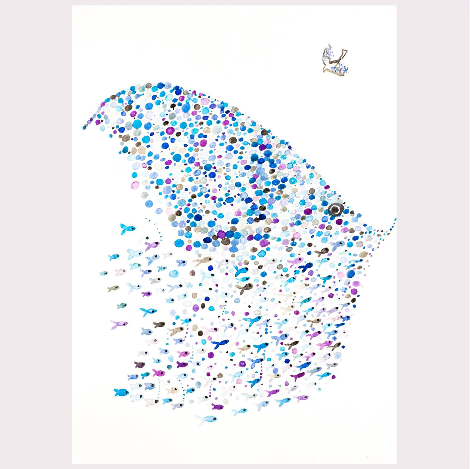 Angel Fish Art Print