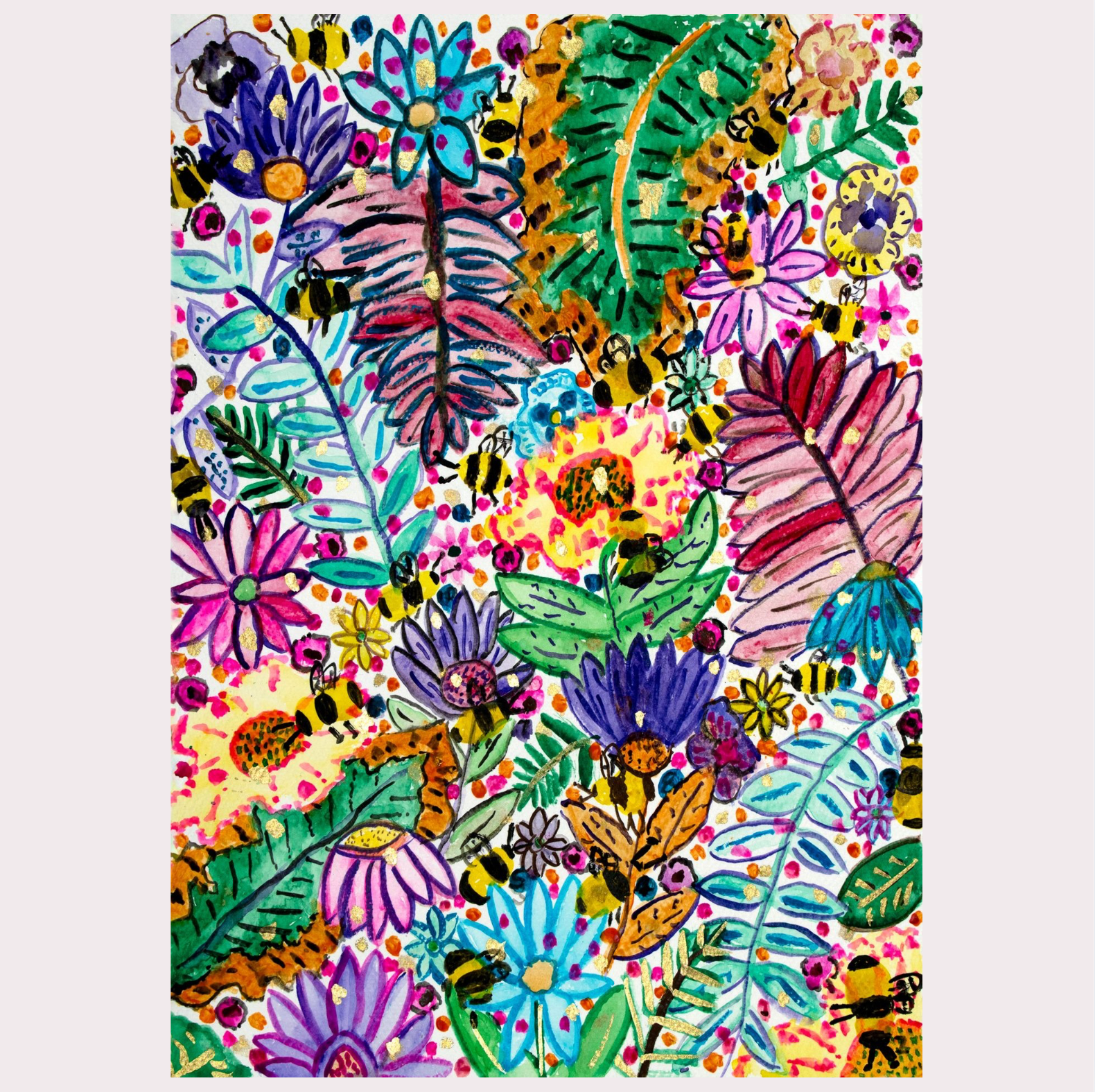 Beeeautiful Art Print