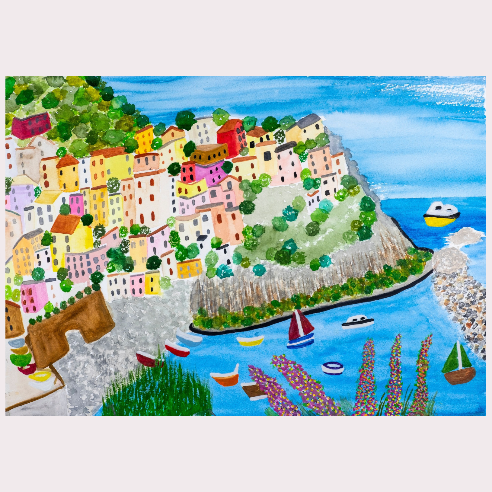 Cinque Terre Art Print