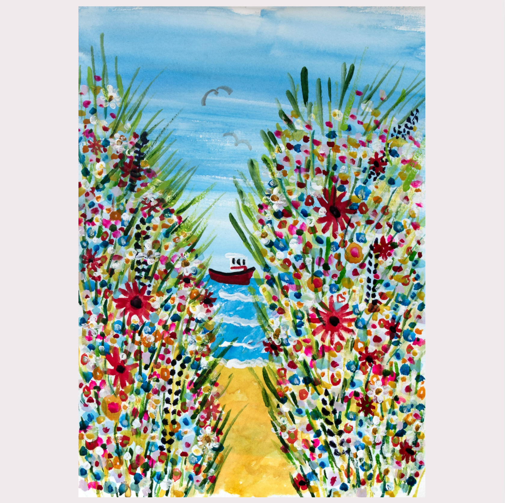 Little Boat Art Print