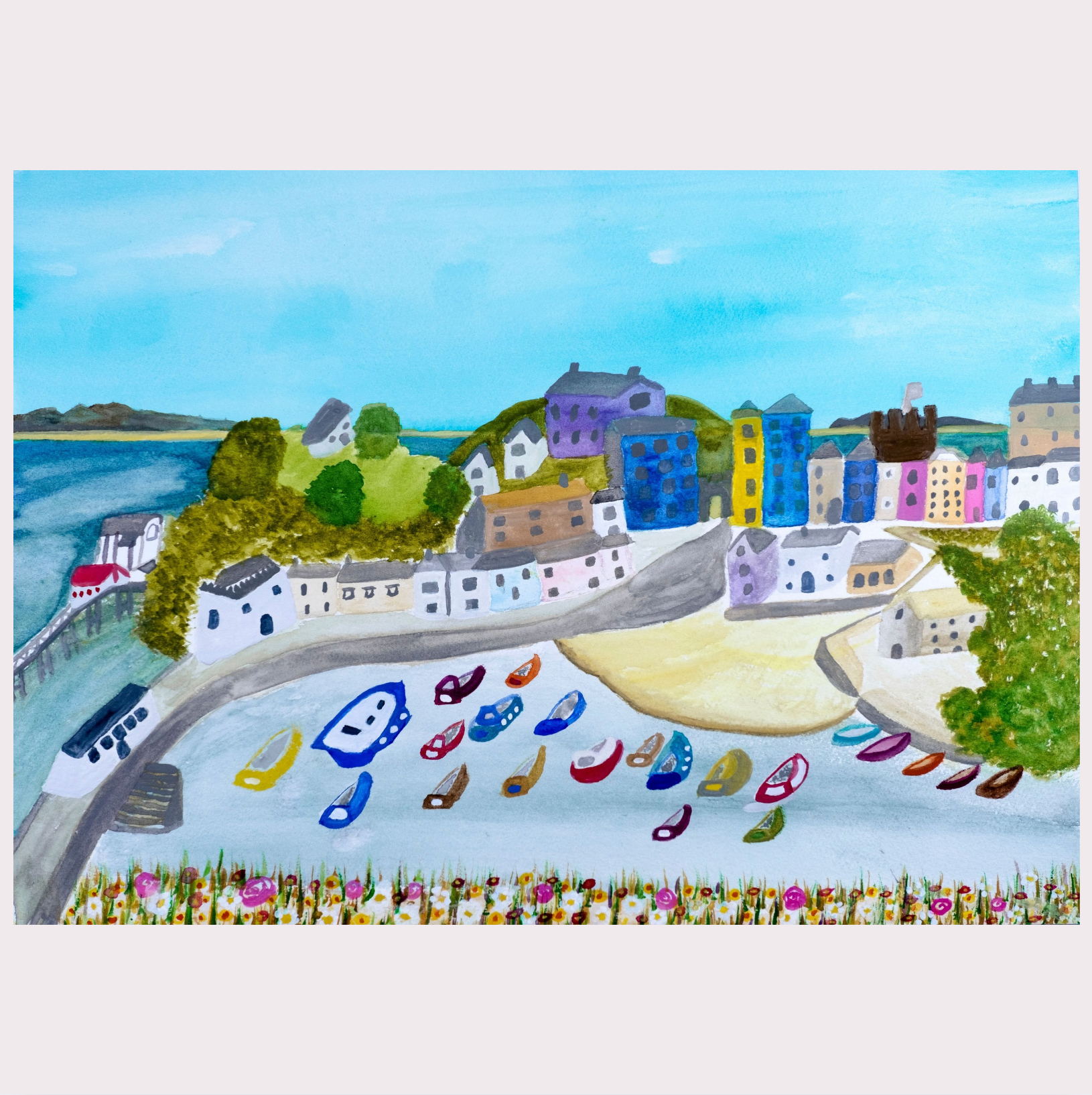 Tenby Art Print