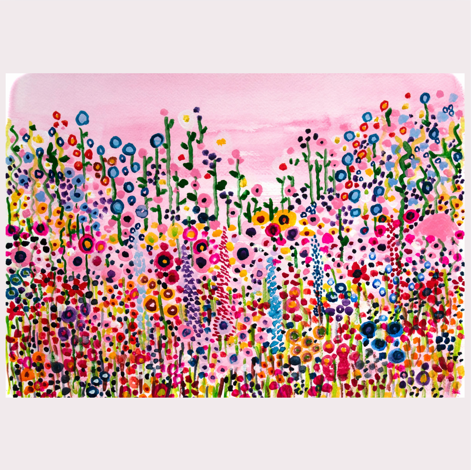 Wildflower Meadow Art Print